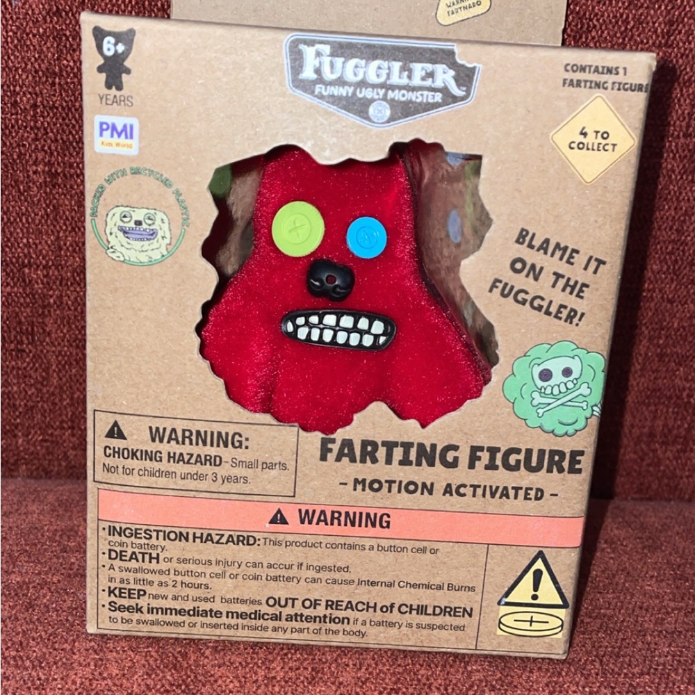 Fuggler Red Motion-Activated Figure